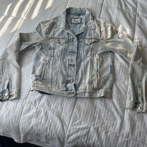 Forever 21 acid washed jean jacket size small
